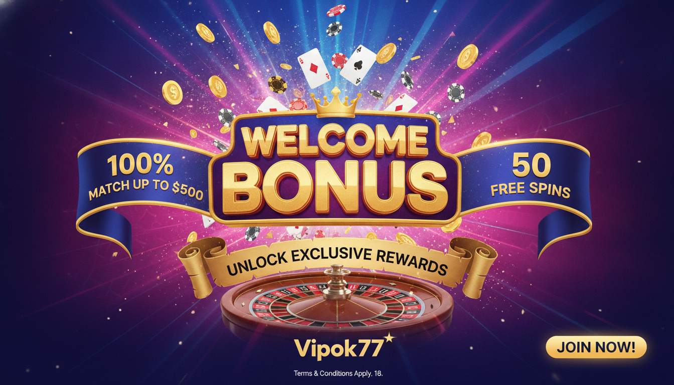 Welcome bonus promotion